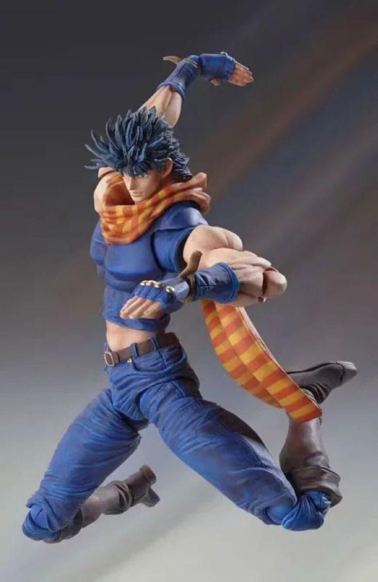 Jojo's Bizarre Adventure Joseph Joestar Action Figure PVC Joint Movable Doll Collectible Ornament Toys Gift