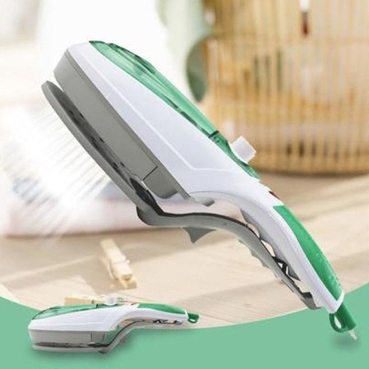 Portable Handheld Electric Iron Steam Brush-UK Plug