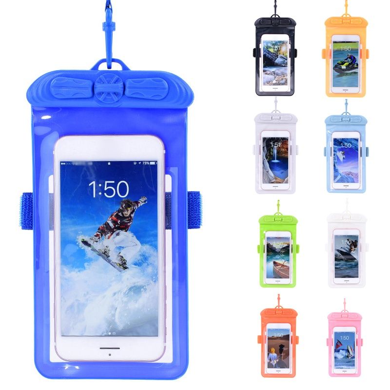 Swimming Armbands Waterproof Mobile Phone Hang Swimming Bag