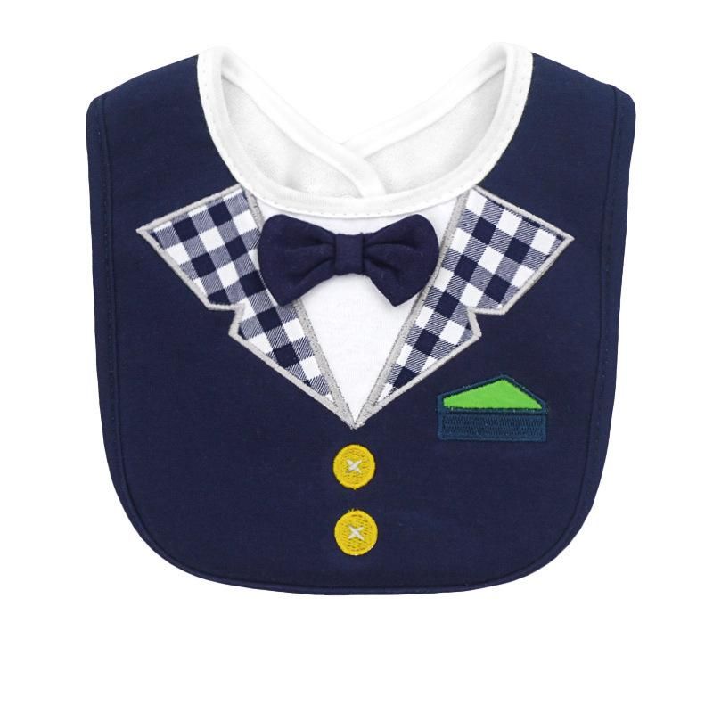4PCS Waterproof Bandana Baby Girls boys Bibs