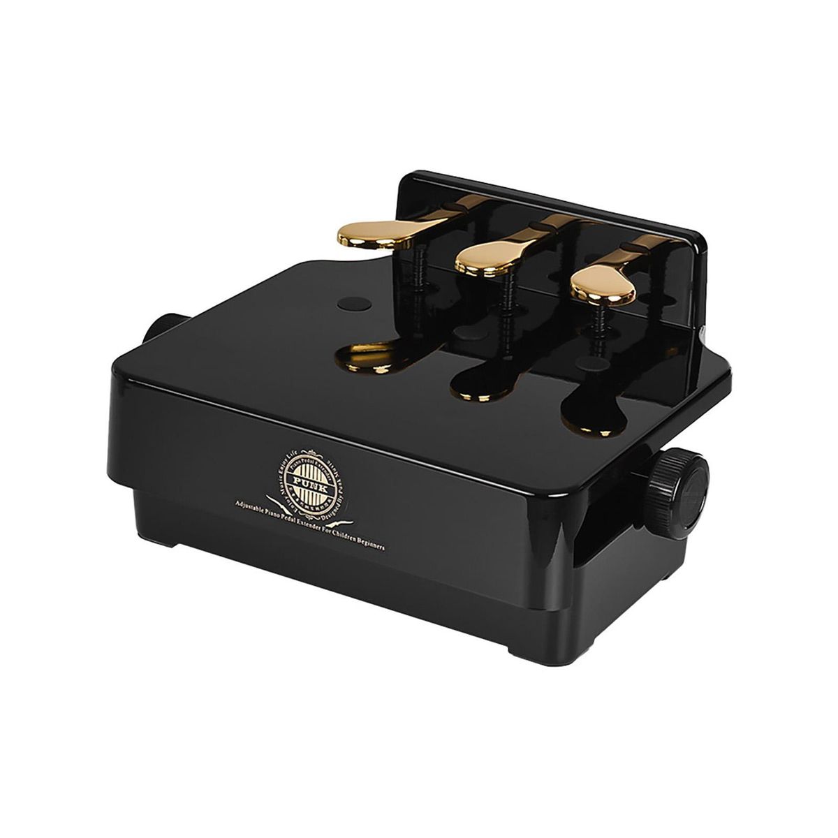 Piano Pedal Extender Bench for Kids Adjustable Height with 3 Pedals Children Piano Teaching Aid Accessory