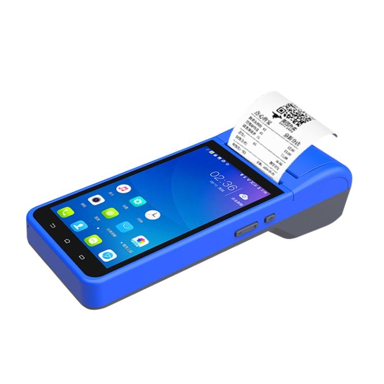 ZJ-6000 58mm PDA Handheld 5.5 Inch Barcode Two-dimensional C