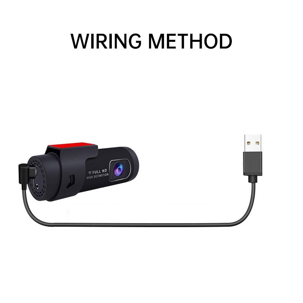 Mini Car Dvr Night Vision Dash Camera Usb 360 Smart Wifi