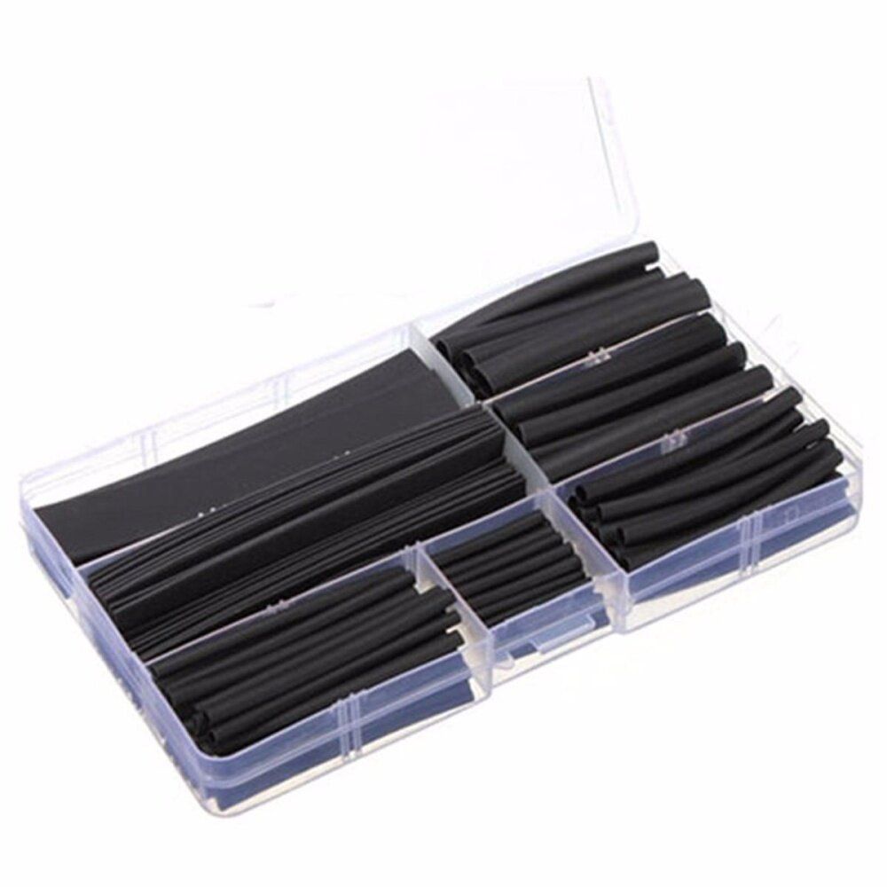 150 Pcs Heat Shrink Tubing Connection Cable Wire Wrap Sleeves Assortment 8 Size