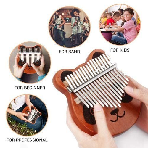 Kalimba Thumb Piano 17 Keys Finger Piano For Kid