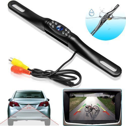 Car License Plate Frame Rear View Camera