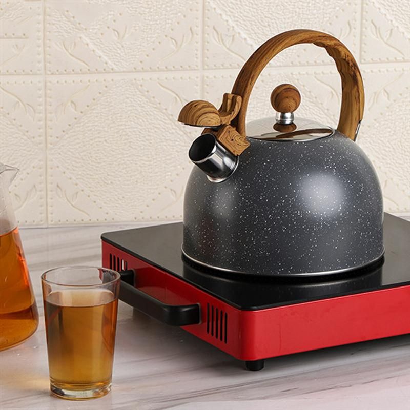2.5L Stainless Steel Whistling Kettle Sounding Boiled