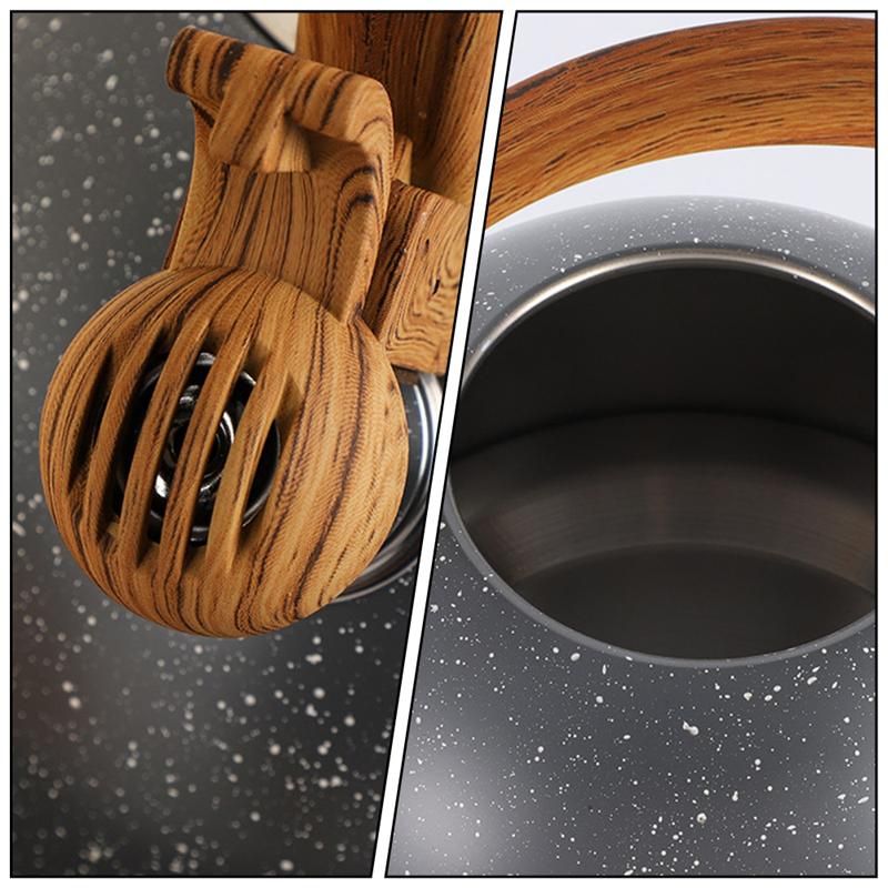 2.5L Stainless Steel Whistling Kettle Sounding Boiled