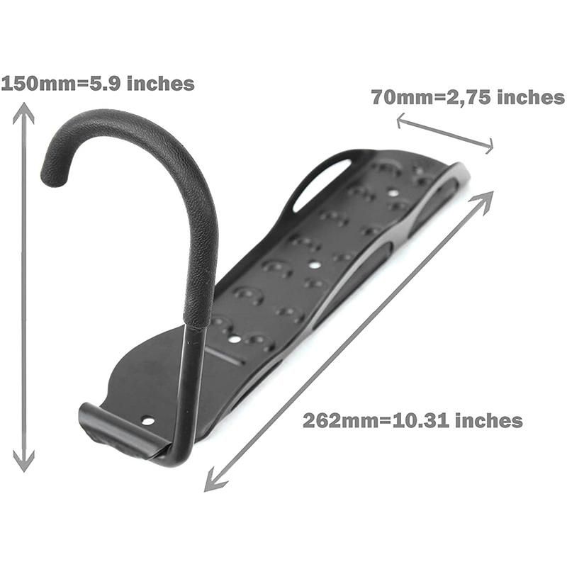 Bike Rack Storage Wall Mount For Indoor Garage Shed (2 Pack