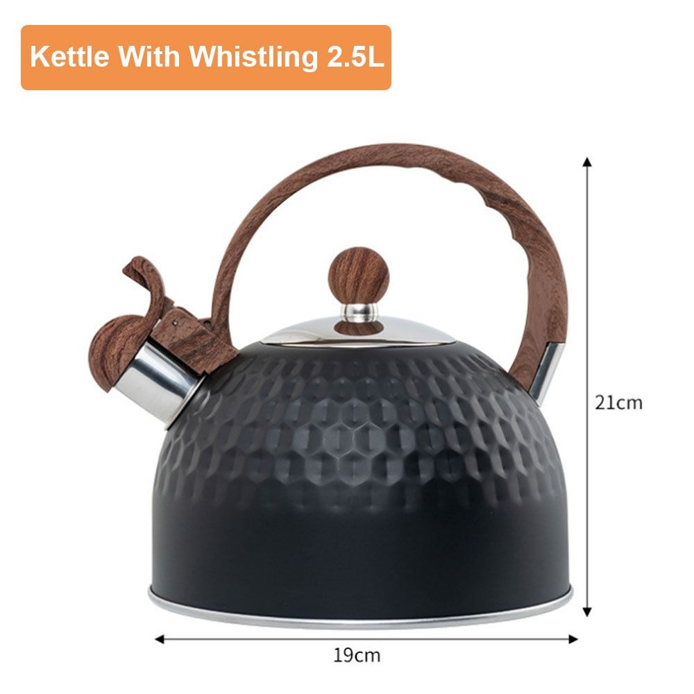 Schnesland 2.5 Liter Whistling Stainless Steel Diamond-2.5L