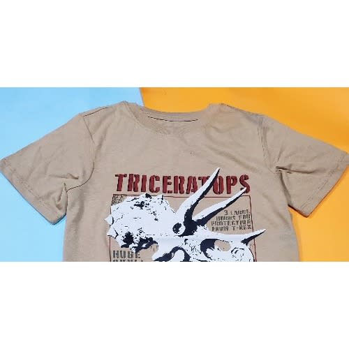 Triceratops Kiddies Tshirt