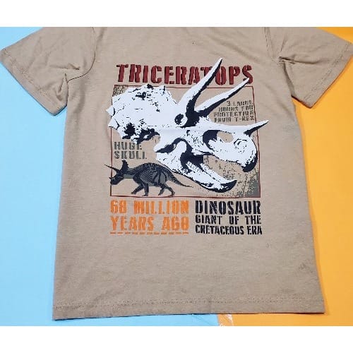 Triceratops Kiddies Tshirt