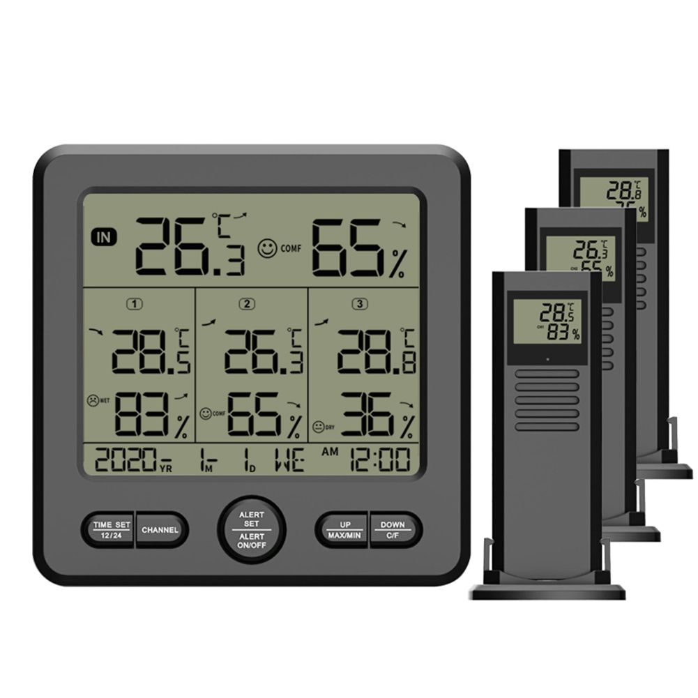 Weather Station Indoor/Outdoor Wireless Rs Digital