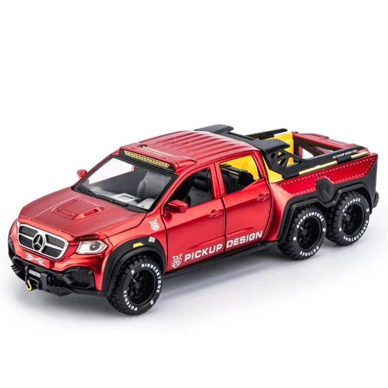 Simulation Alloy Diecast Mercedes-Benz X-class EXY 6X6