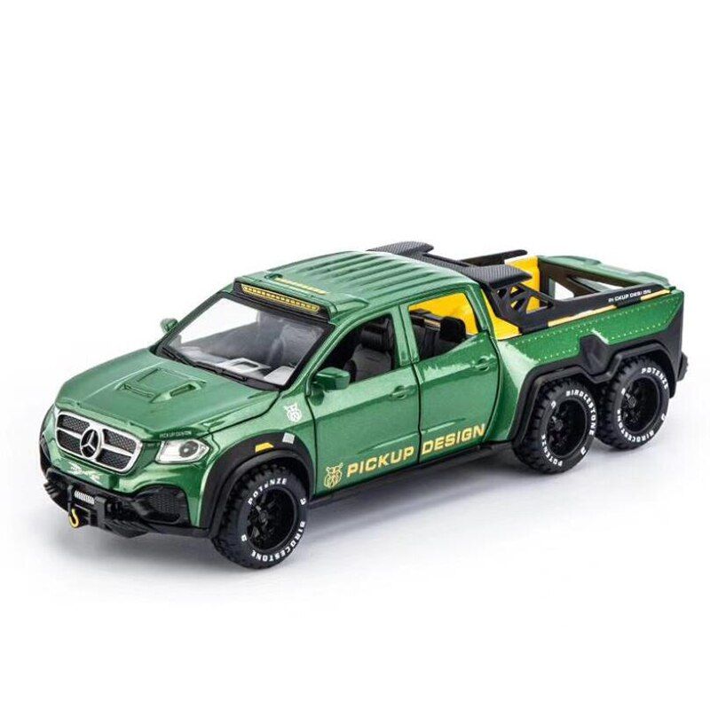 Simulation Alloy Diecast Mercedes-Benz X-class EXY 6X6