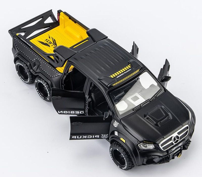 Simulation Alloy Diecast Mercedes-Benz X-class EXY 6X6