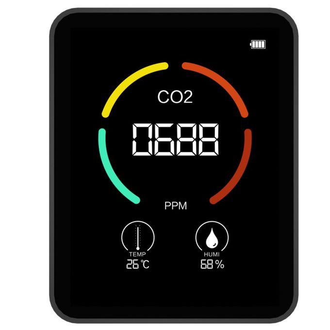 Air Quality Monitor Carbon Dioxide Meter Digital  Tester