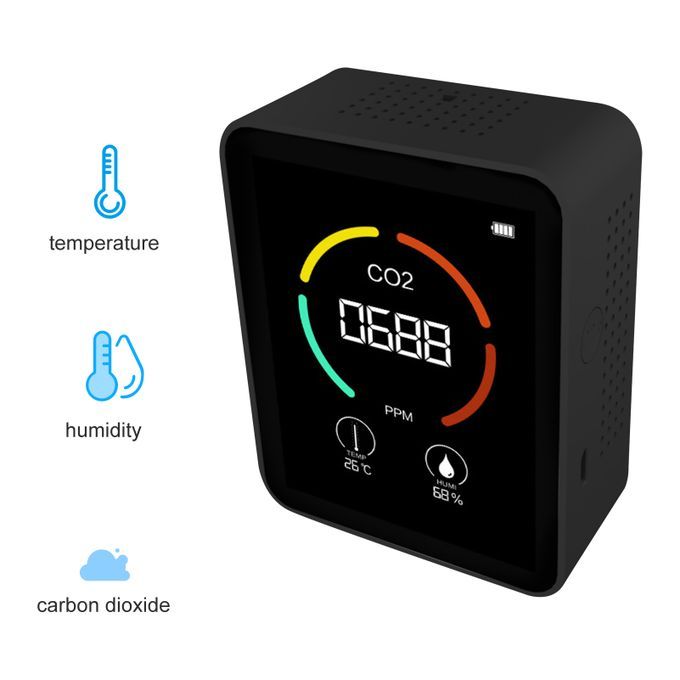 Air Quality Monitor Carbon Dioxide Meter Digital  Tester