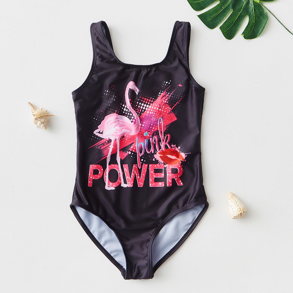 2~12Year Girls Swimwear Cute Kids Swimsuit Baby Girls Beach
