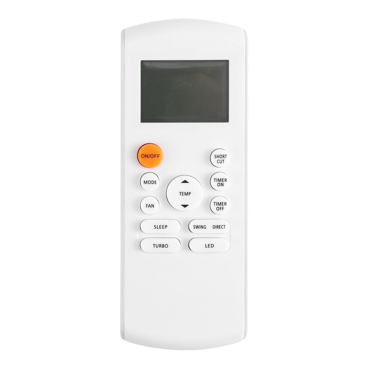 Replacement Remote Control for Midea Air Conditioner RG57B1/BGE