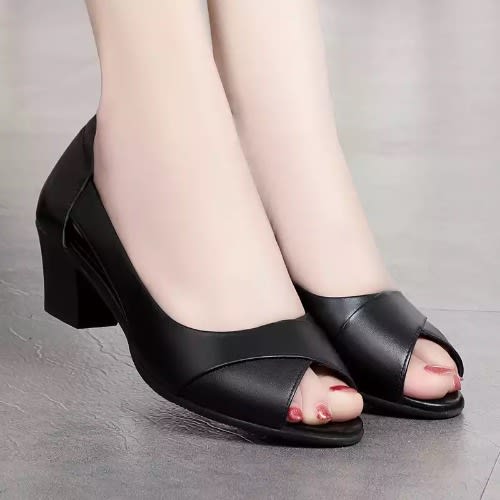 Open Toe Court Shoes