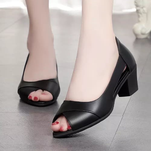 Open Toe Court Shoes