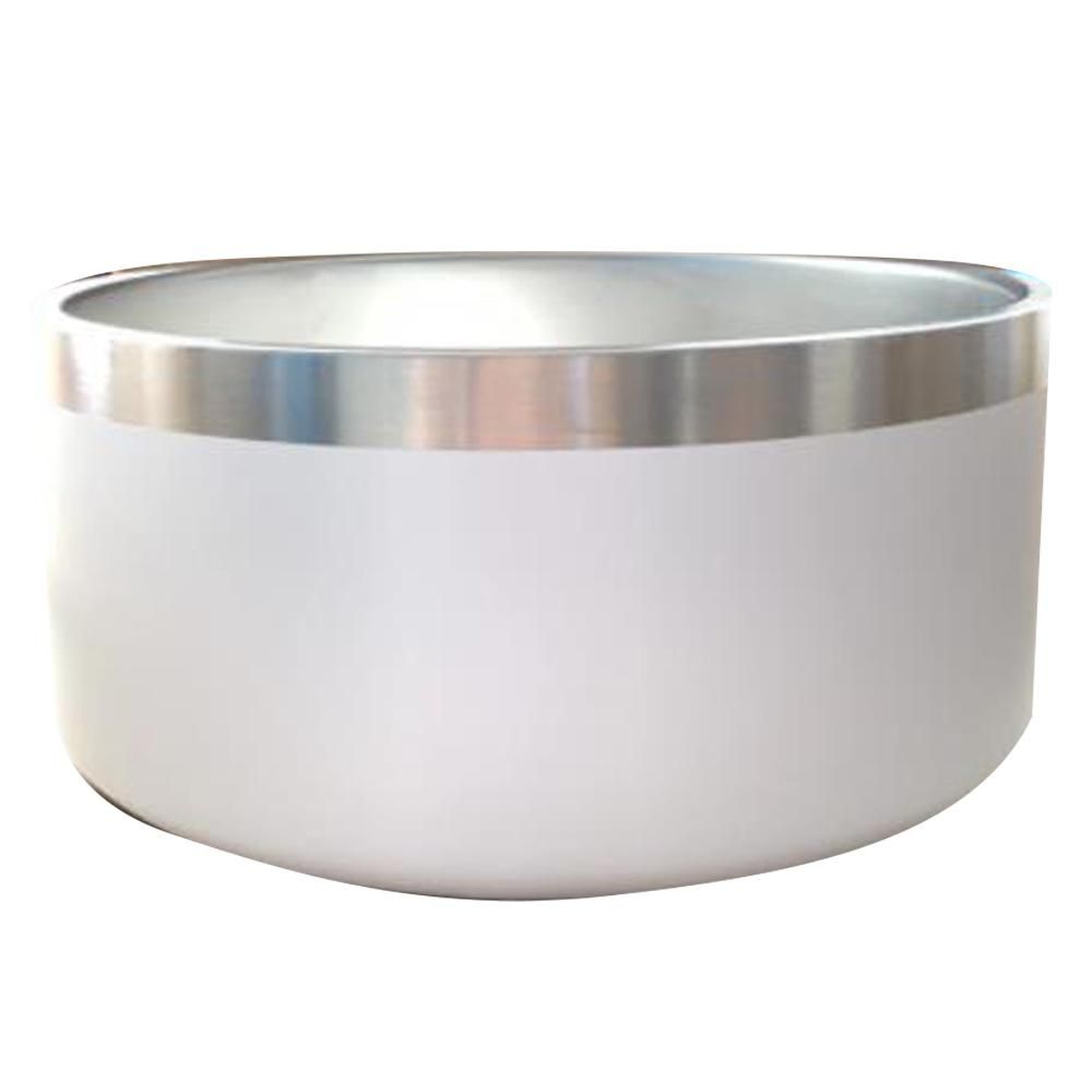 32Oz Stainless Steel Pet Bowl, Cat Rice Bowl, Drinking