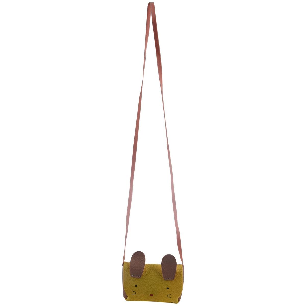 PU Leather Kids Rabbit Mini Messenger Bag Baby Girls