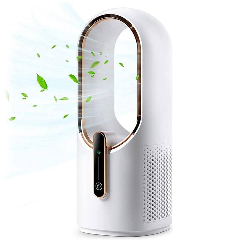 Desk Fan less Office Fan Small Cooling Fan Portable Silent Fan Type-C Charging for Office Living Room Bedroom