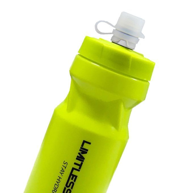 Portable   Water Bottle For  Y Ling And Running Non-odor Water Bottle-fluorescent Yellow-22*7cm