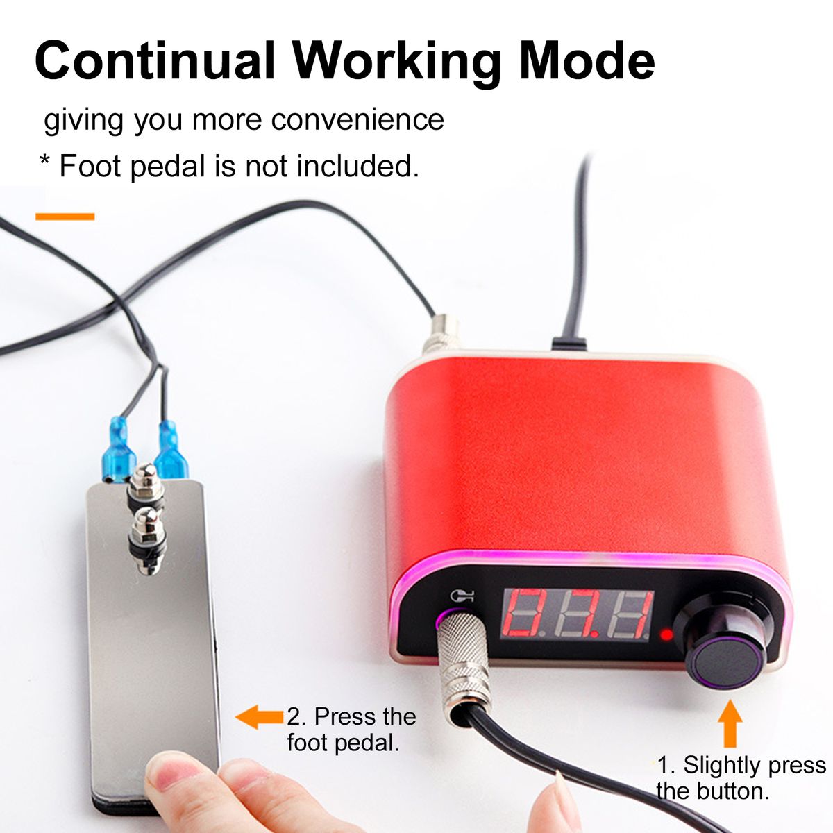Tattoo Power Supply LCD Display Tattoo Power Supply Voltage