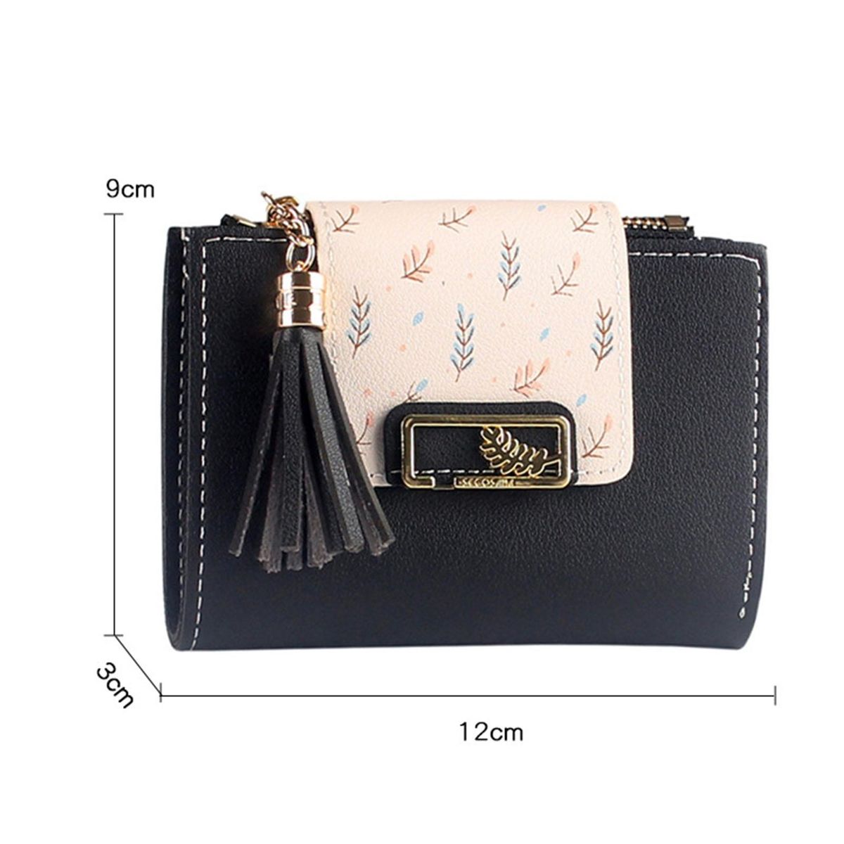 Short Wallet Japan Style Space-saving Short Wallet Grey