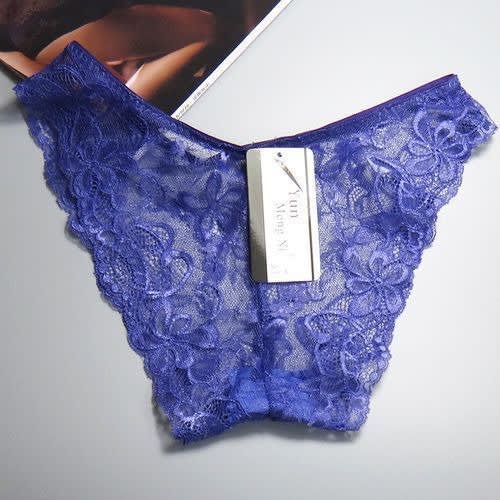 Ladies Lace Panties Briefs - 12 Pcs