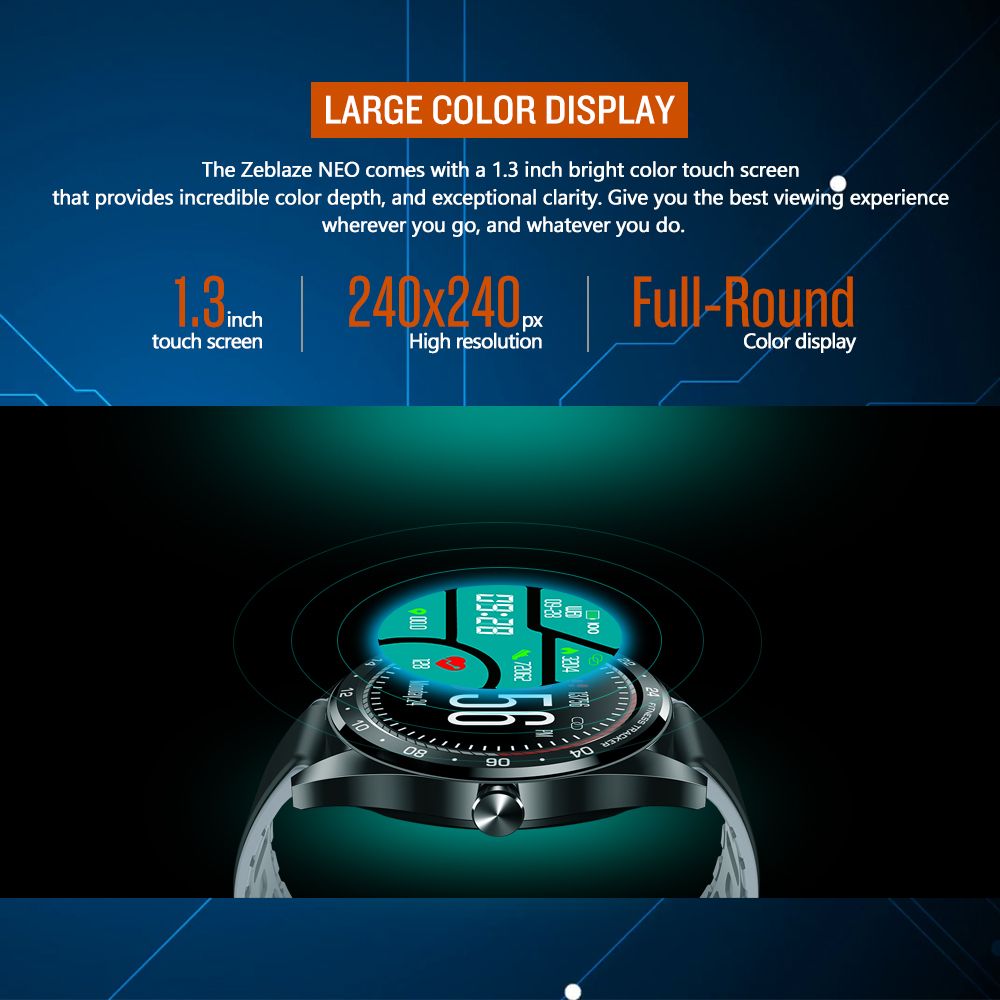 ❤Women's Intelligent Watch Full-circle Touch Screen Heart Rate And Blood Pressure Monitoring Ultra-thin Smart Fitness Watch - Black