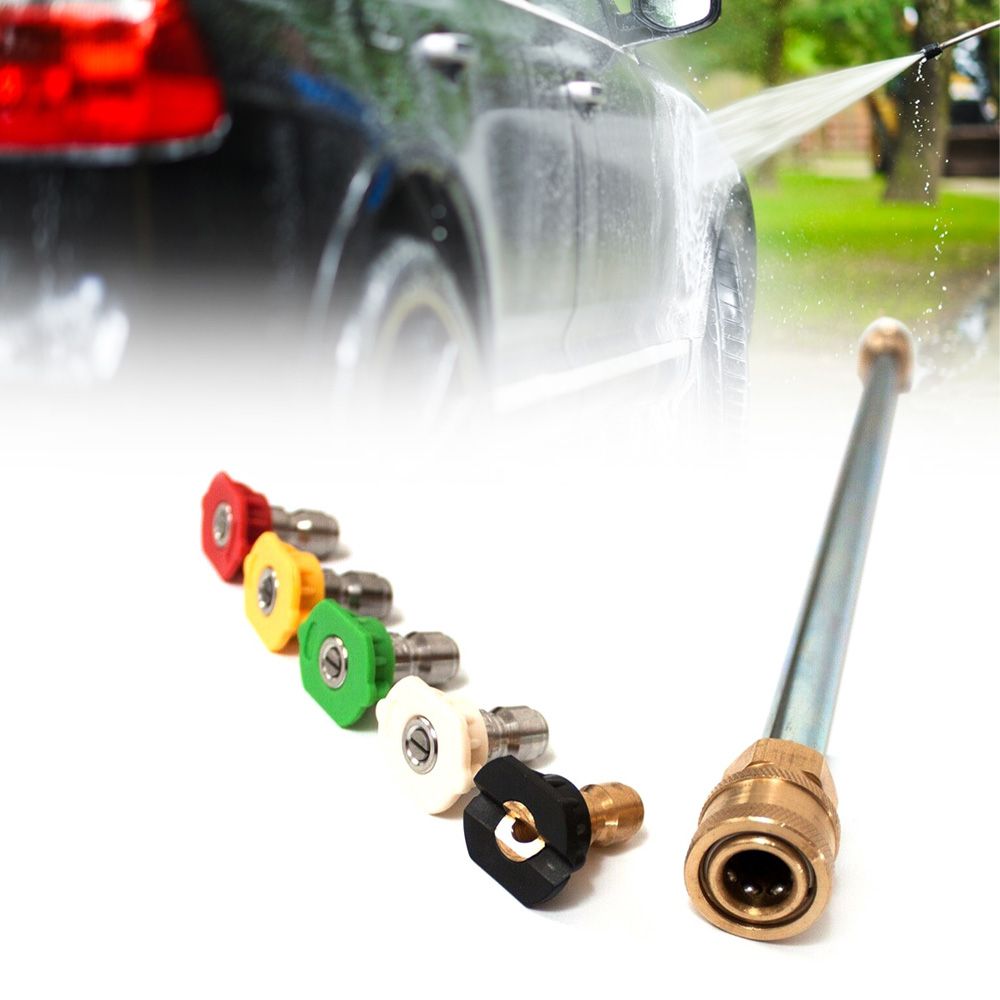 4000PSI Washer Wand Lance 5 Nozzle Tips Universal For High