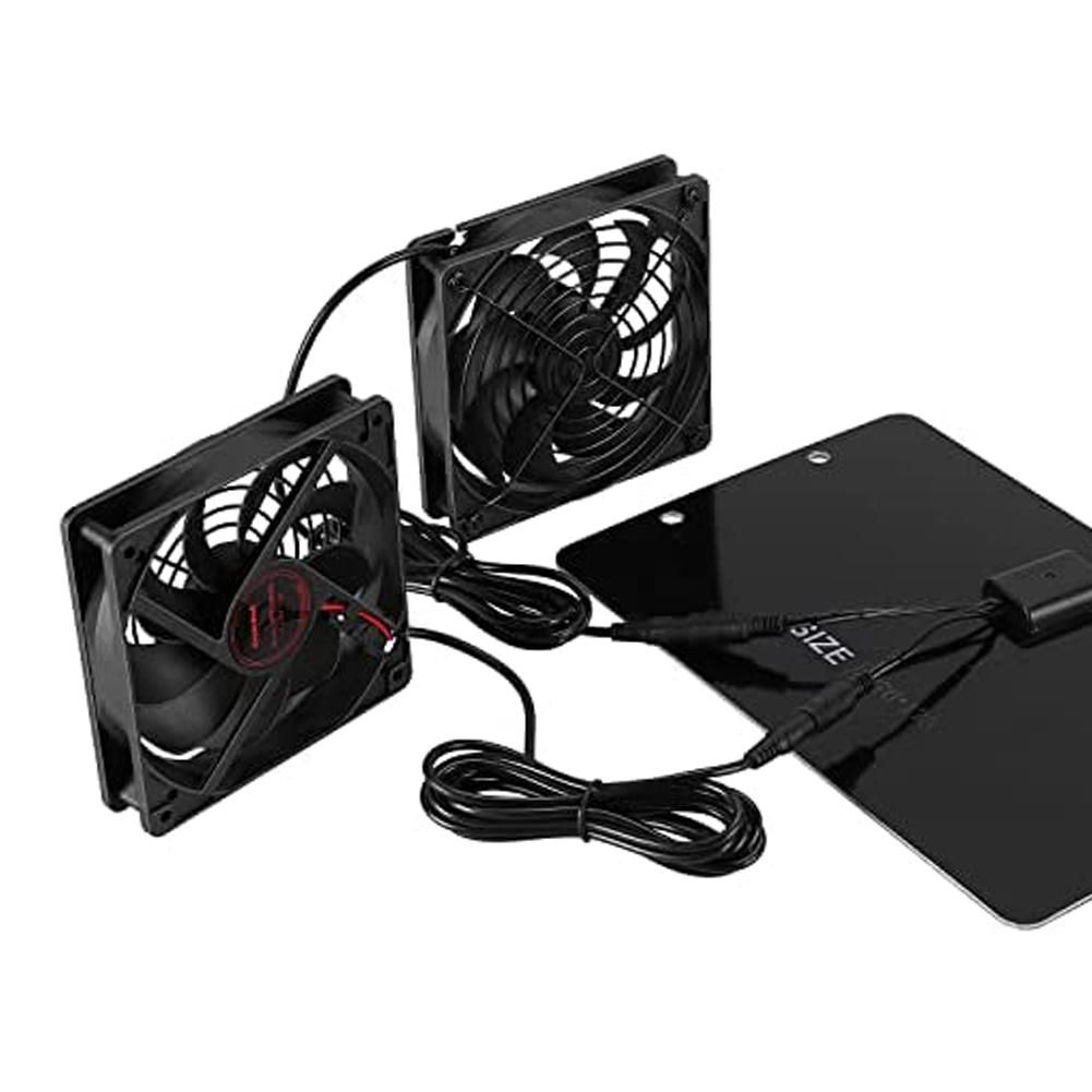 Solar Panel Fan Kit, 10W 12V Solar Powered Fan , with 2M