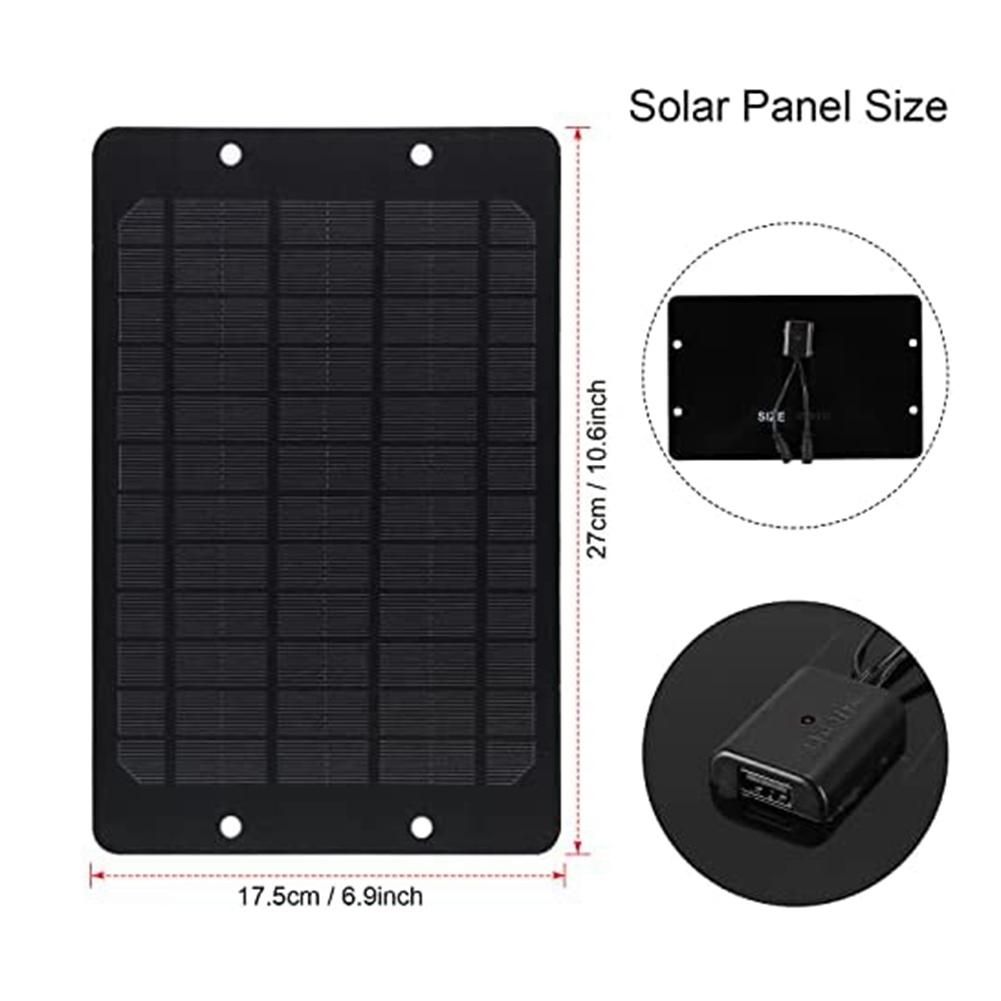 Solar Panel Fan Kit, 10W 12V Solar Powered Fan , with 2M