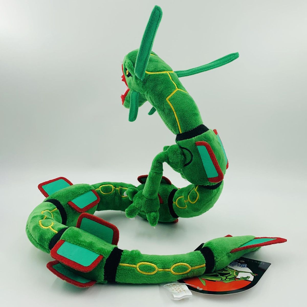 Rayquaza Plush Toy Japan Anime Cartoon Stuffed Animal Doll Toy Green