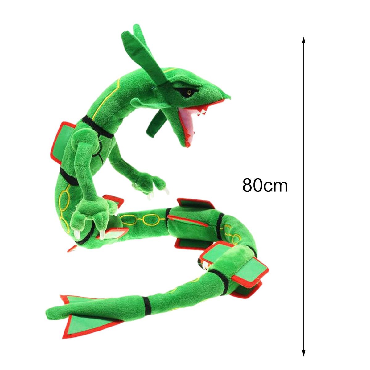 Rayquaza Plush Toy Japan Anime Cartoon Stuffed Animal Doll Toy Green
