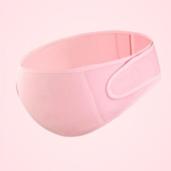Maternity Belly Band Pregnancy Support For  Waist XL Pink