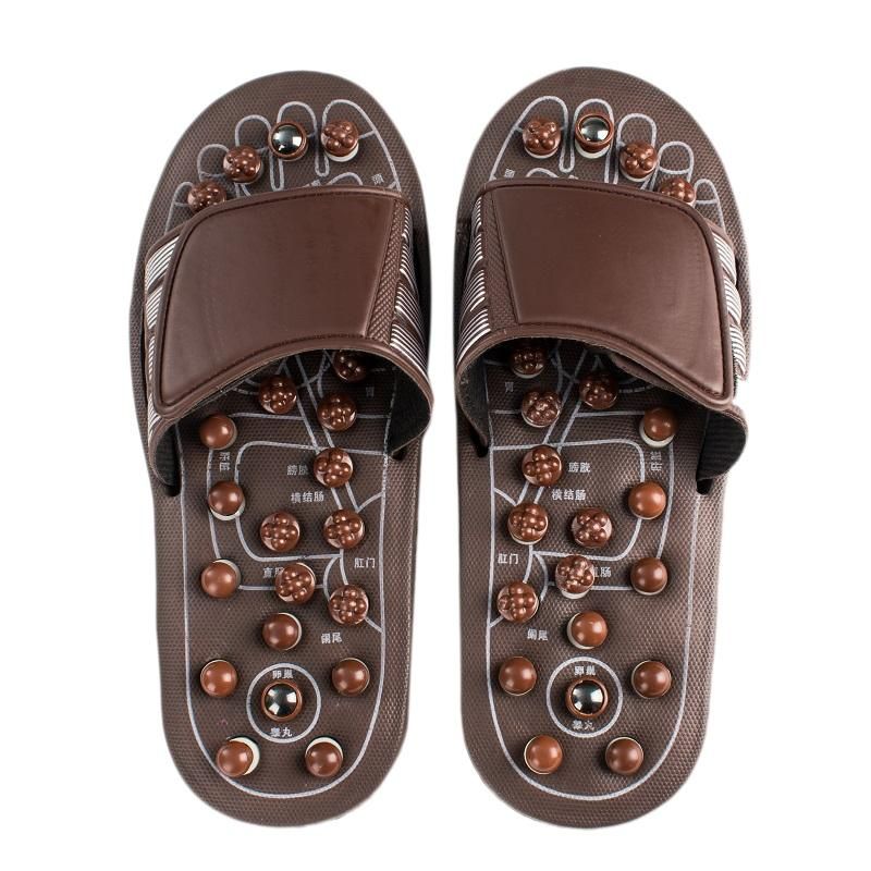 Acupressure Foot Massager Massage Slippers Shoes Reflexology Sandals Relief Plantar Fasciitis Arthritis for Men Women S