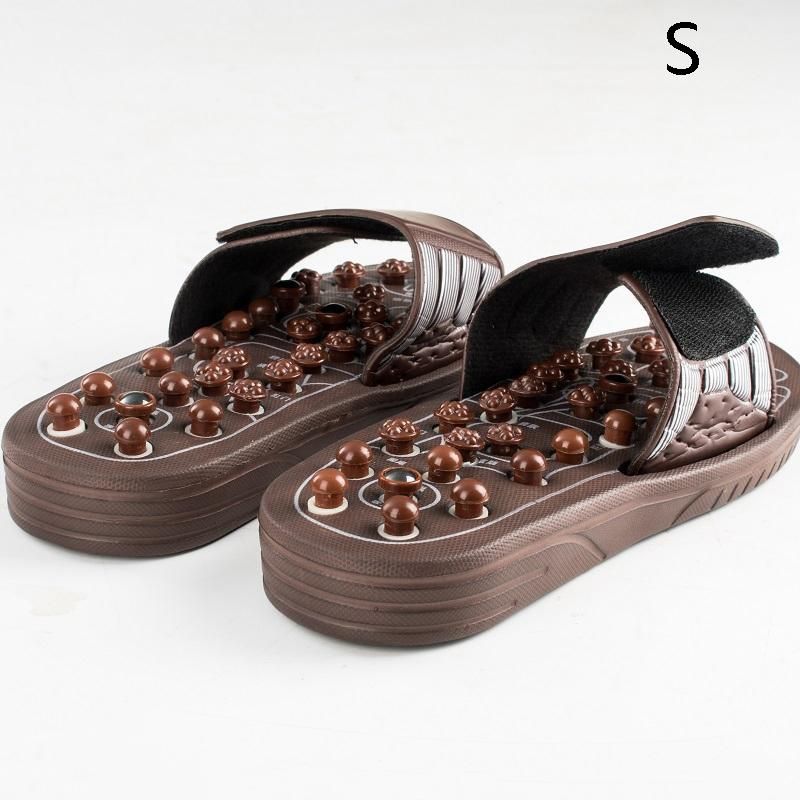 Acupressure Foot Massager Massage Slippers Shoes Reflexology Sandals Relief Plantar Fasciitis Arthritis for Men Women S