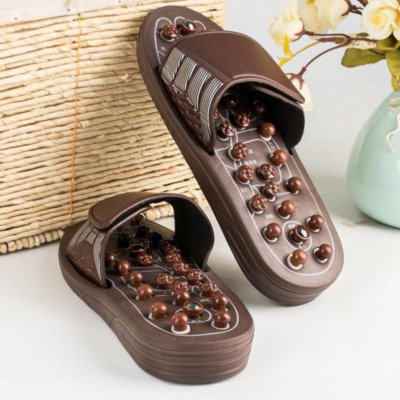 Acupressure Foot Massager Massage Slippers Shoes Reflexology Sandals Relief Plantar Fasciitis Arthritis for Men Women S