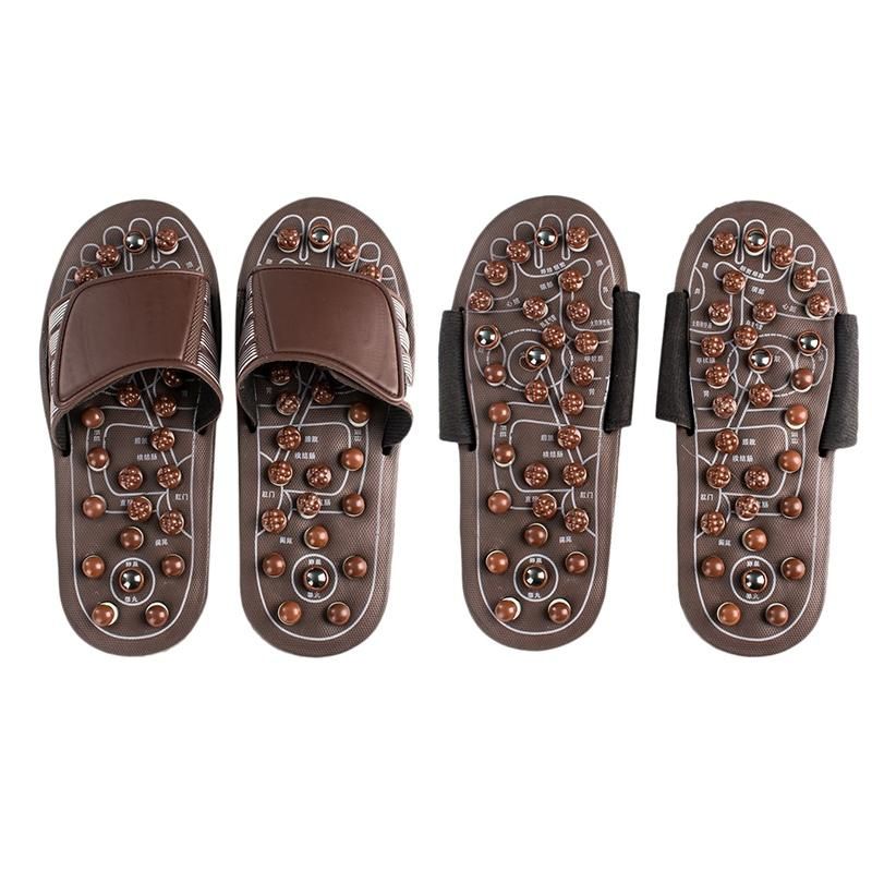 Acupressure Foot Massager Massage Slippers Shoes Reflexology Sandals Relief Plantar Fasciitis Arthritis for Men Women S