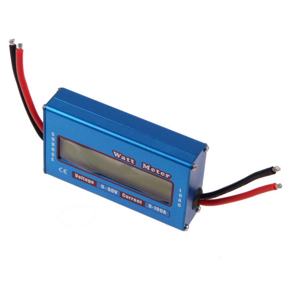 Digital Watt Meter High-accuracy Power Analyzer DC 60V 100A Wattmeter Tester Checker Balancer Charger Tools