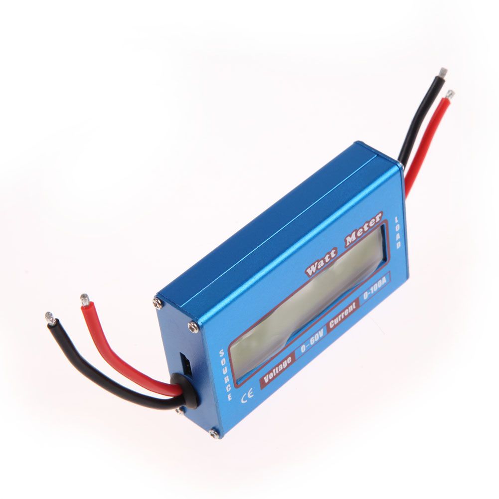 Digital Watt Meter High-accuracy Power Analyzer DC 60V 100A Wattmeter Tester Checker Balancer Charger Tools