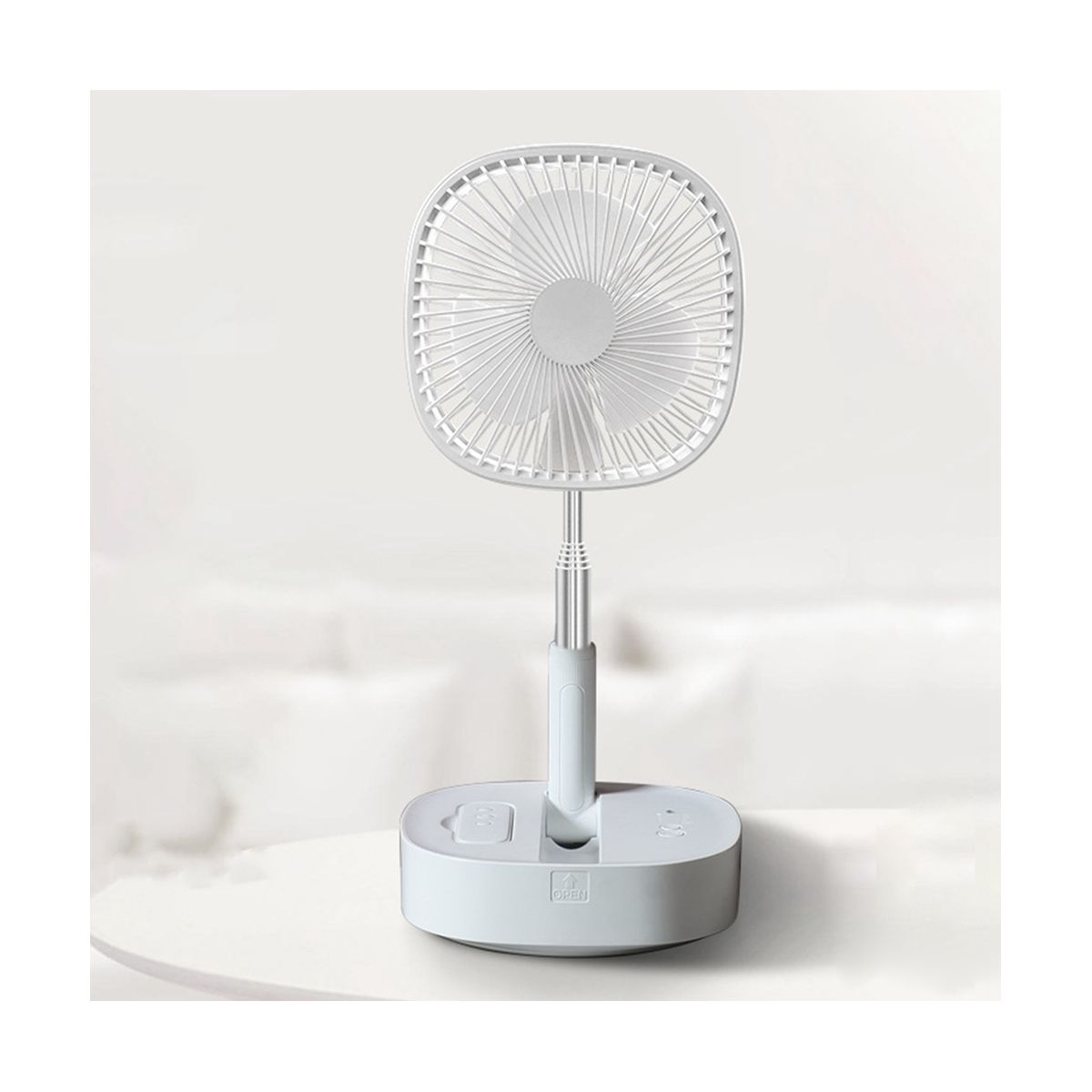 Battery Operated Desk Fan 7200MAh Portable Oscilla