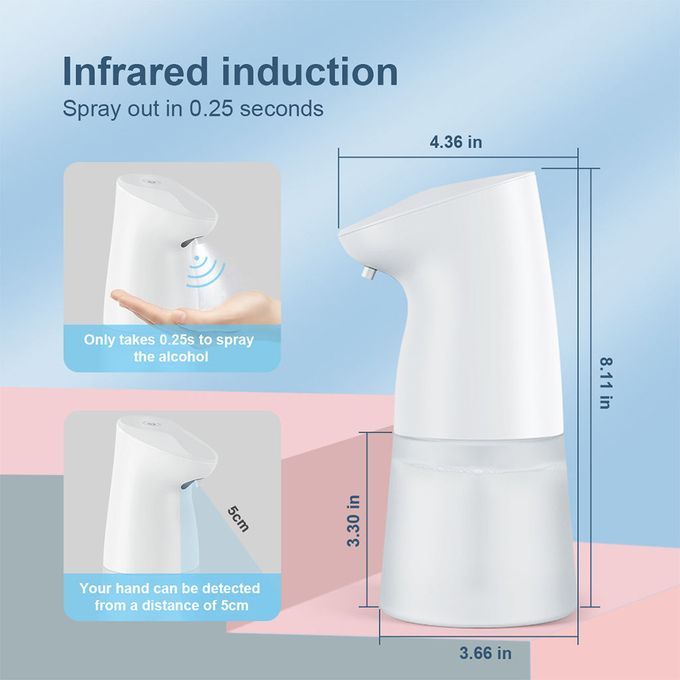 Automatic Alcohol Sprayer Dispenser Disinfection Mist For Home School