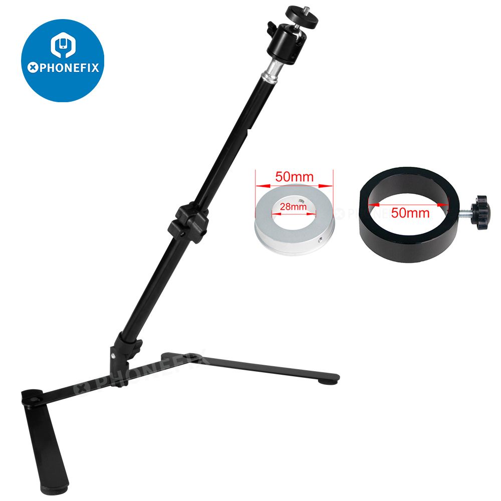 Foldable Overhead Shooting Camera Tripod For Digital Video Microscope Camera Holder Photography Lighting Desktop Tripod Stand