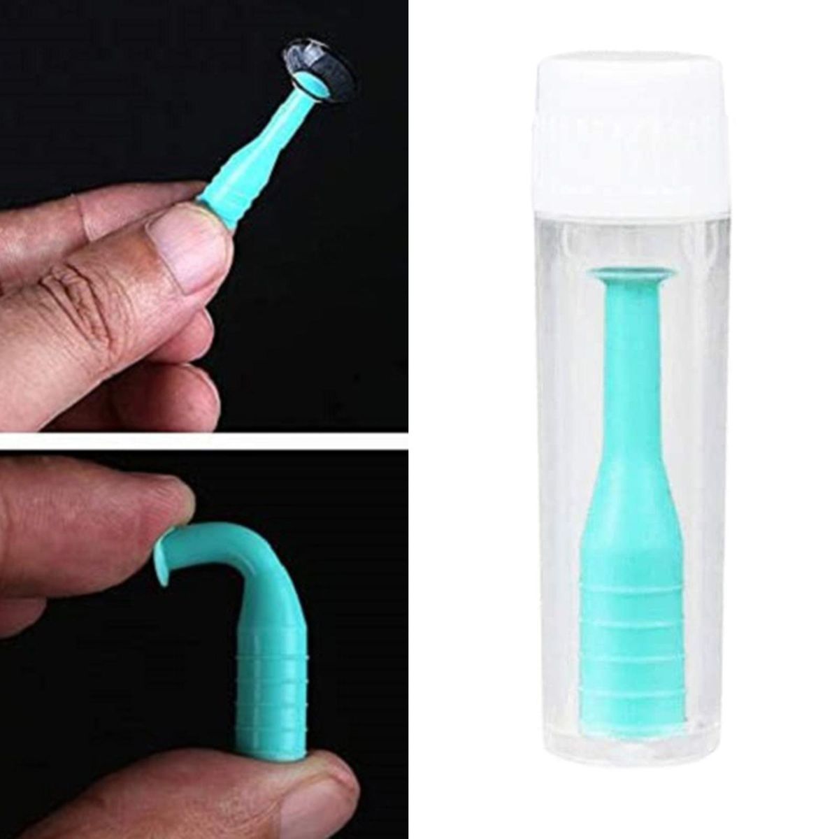 Soft Contact Lens Remover Inserter Extractor Soft Lenses RGP Green
